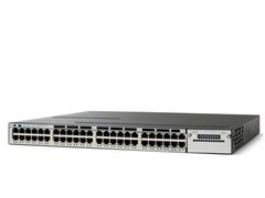 Switch Cisco Catalyst WS-C3750X-48PF-S, 48 x Rj-45 10/100/1000Mbps PoE